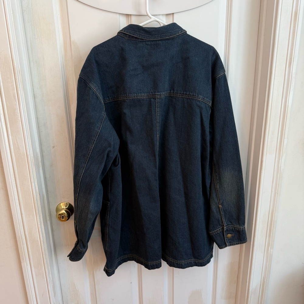 Wolverine Dark Blue Denim Jacket - image 5